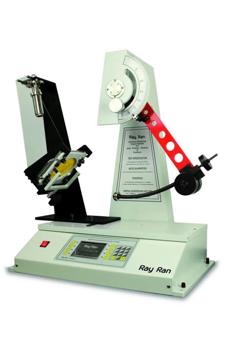 ray ran advanced universal pendulum impact tester|Ray.